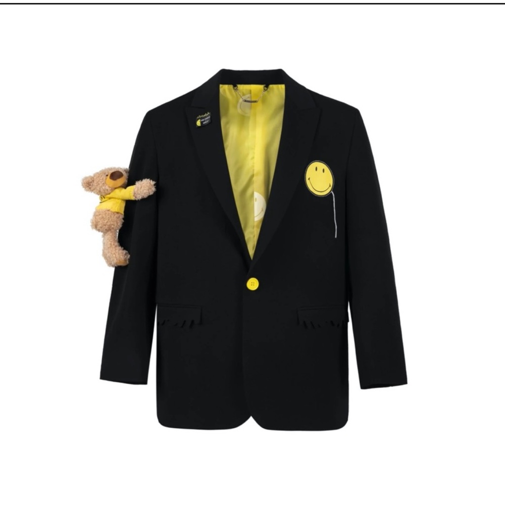 13DE MARZO suit Smiley Arm Palda bear